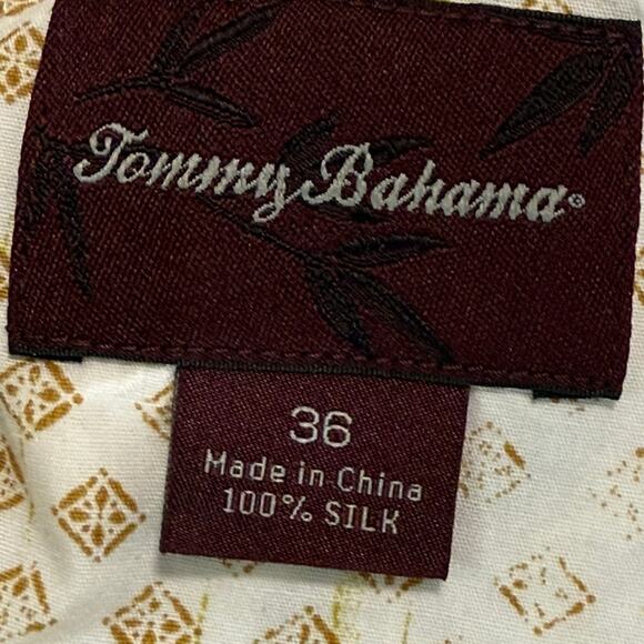 Tommy Bahama Silk Shorts Men’s 36 Tan Relaxed Fit 8” Inseam Casual Resort - Picture 6 of 7